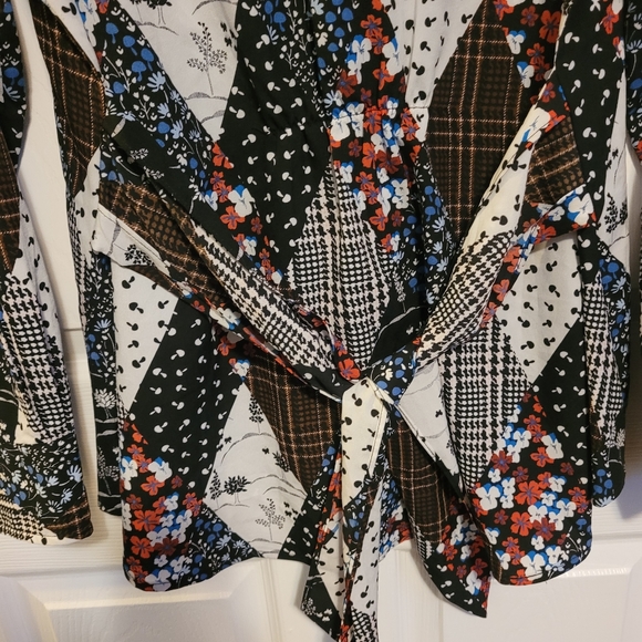 Tommy Hilfiger button up patchwork shirt size M - Picture 11 of 14